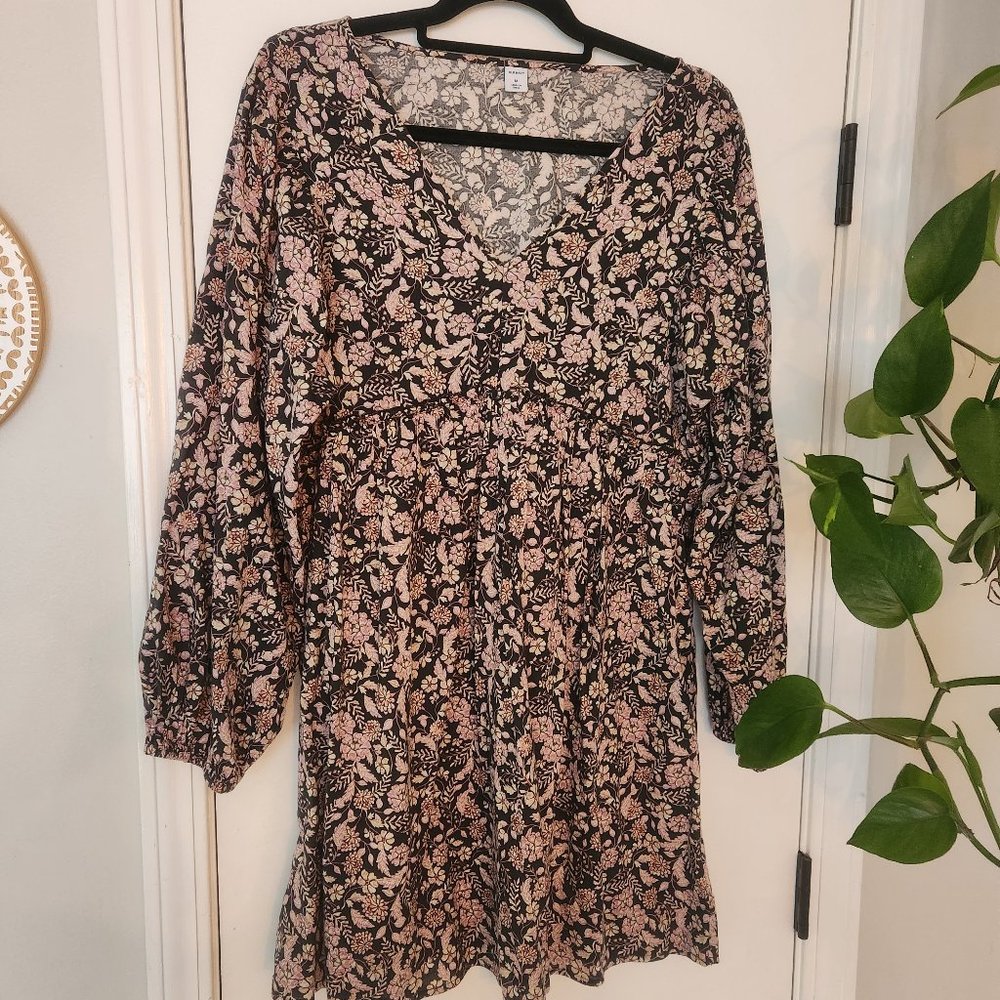 Old Navy floral mini dress